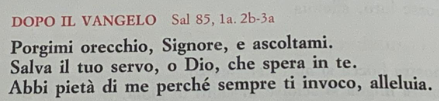 3 maggio messa