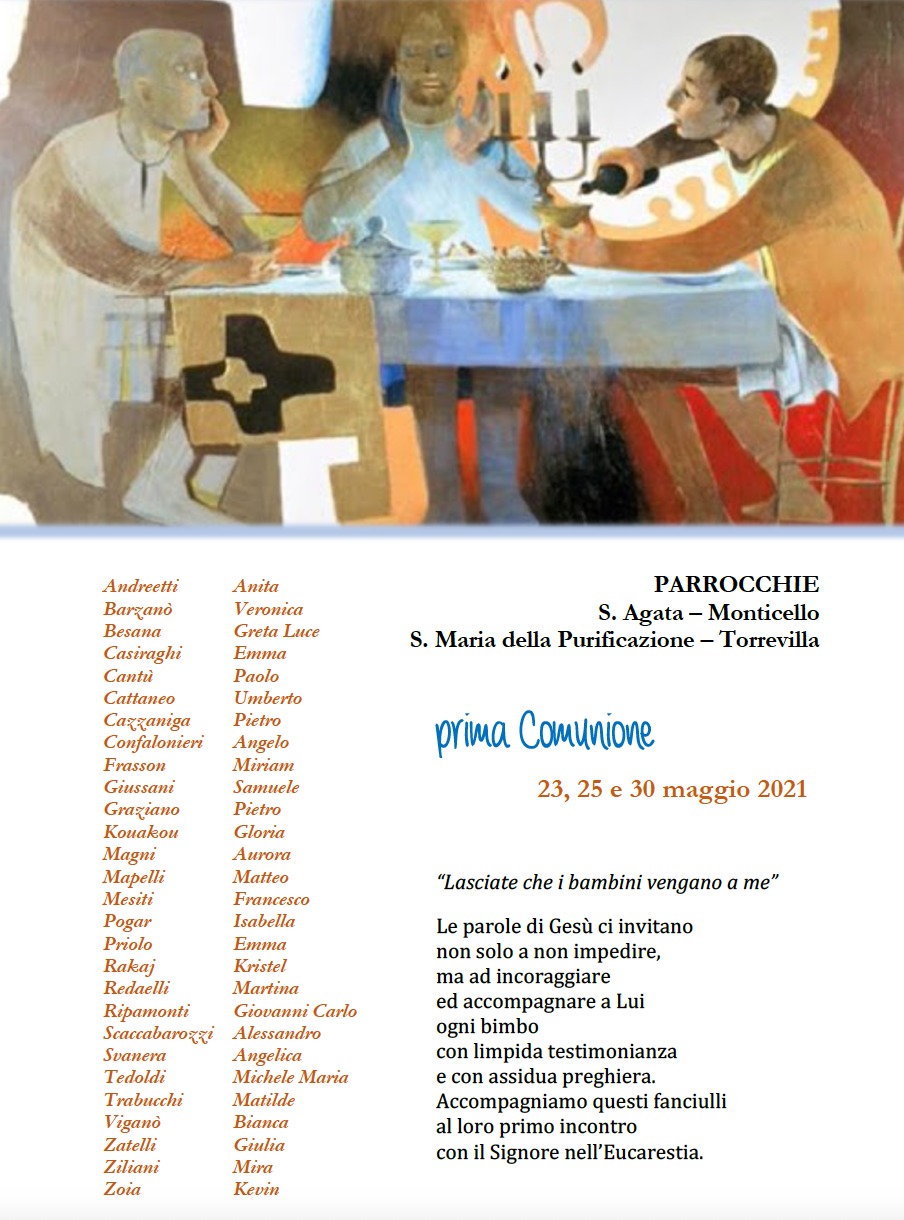 Prima comunione